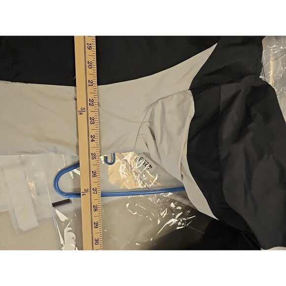 Free Texh Jacket Men Large Black Gray Color Block FCXtreme Parka Snow Ski - Picture 5 of 9